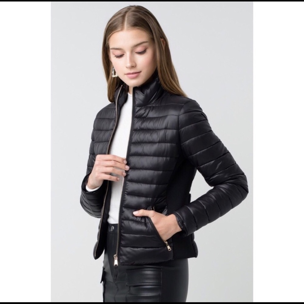 Light Weight Black Puffer Jacket - image 1